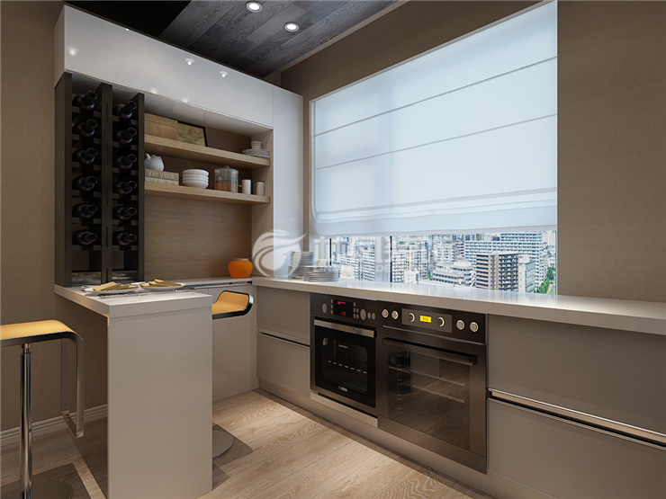開(kāi)放式廚房裝修效果圖