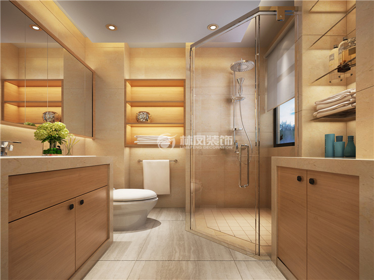 北歐風(fēng)格衛(wèi)生間裝修效果圖