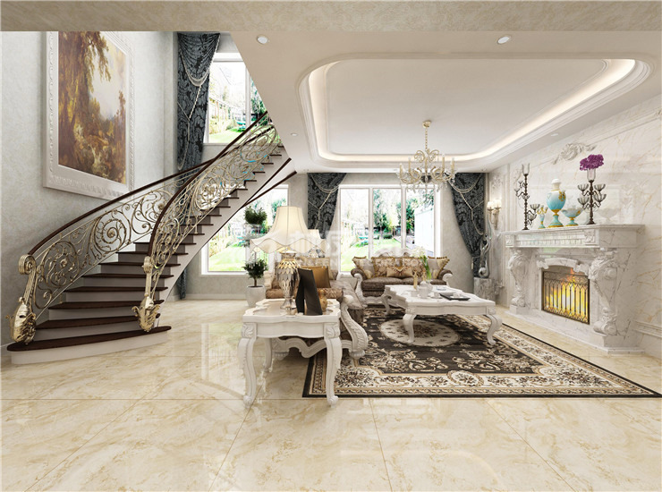 歐式風(fēng)格樓梯設(shè)計(jì)裝修效果圖