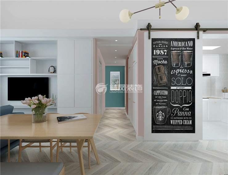 現(xiàn)代風格谷倉門設(shè)計裝修效果圖