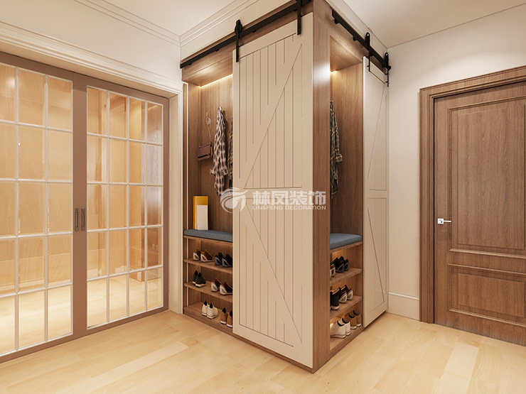 現(xiàn)代風格谷倉門設(shè)計裝修效果圖