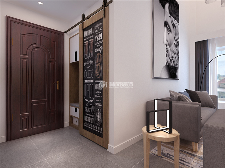 現(xiàn)代風格谷倉門設(shè)計裝修效果圖
