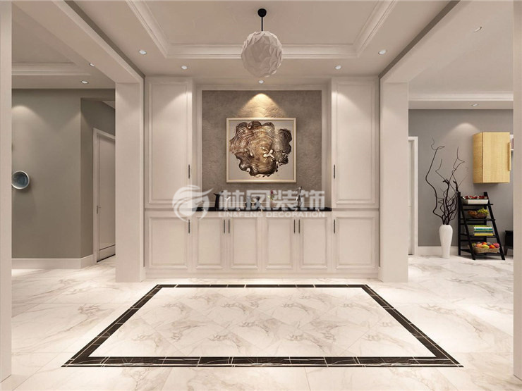 格林玫瑰灣-180平-現(xiàn)代風格-玄關1.jpg