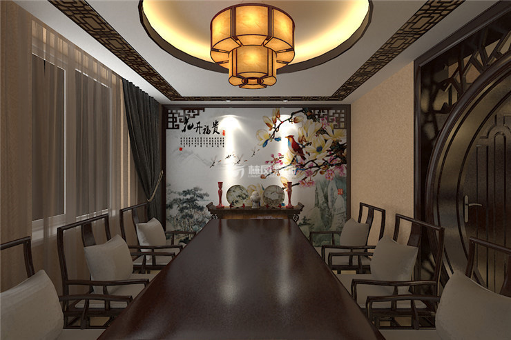 中?？党?205平-中式風(fēng)格-餐廳.jpg
