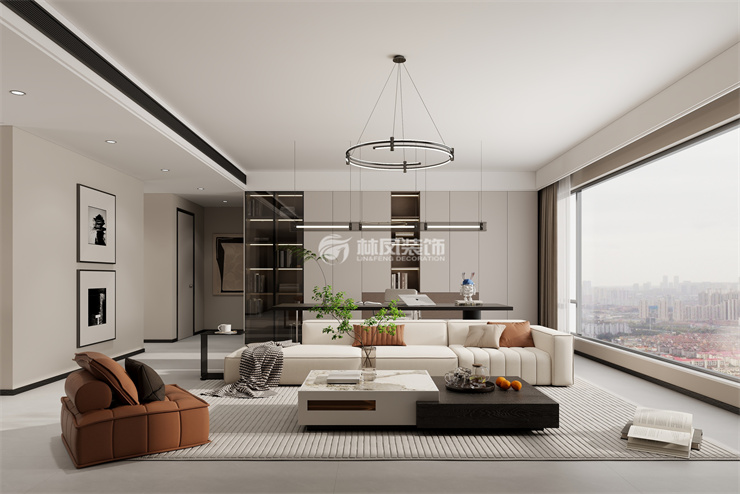 招商公園-135平-現(xiàn)代風格-客廳 (3).jpg