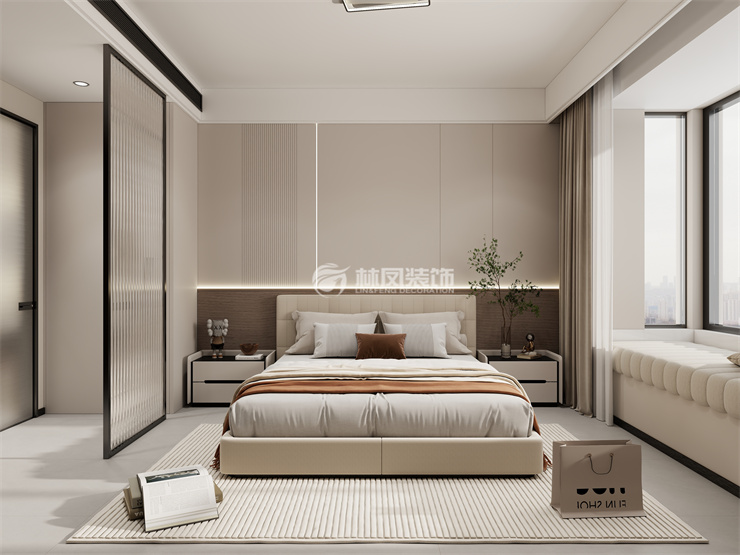 招商公園-135平-現(xiàn)代風格-主臥.jpg